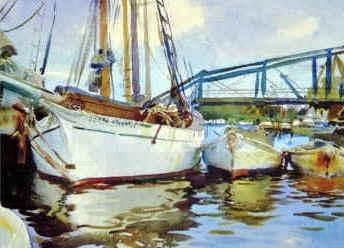 John Singer Sargent Boats at Anchor China oil painting art